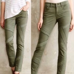 Anthropologie/Pilcro Army Green pants